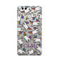 Personalised Unicorn With Initials Huawei P9 Case