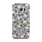 Personalised Unicorn With Initials Samsung Galaxy S6 Edge Case