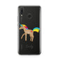Personalised Unicorn with Name Huawei Nova 3 Phone Case