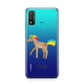 Personalised Unicorn with Name Huawei P Smart 2020