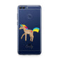 Personalised Unicorn with Name Huawei P Smart Case