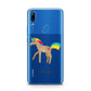Personalised Unicorn with Name Huawei P Smart Z