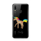 Personalised Unicorn with Name Huawei P20 Lite Phone Case