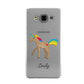 Personalised Unicorn with Name Samsung Galaxy A3 Case