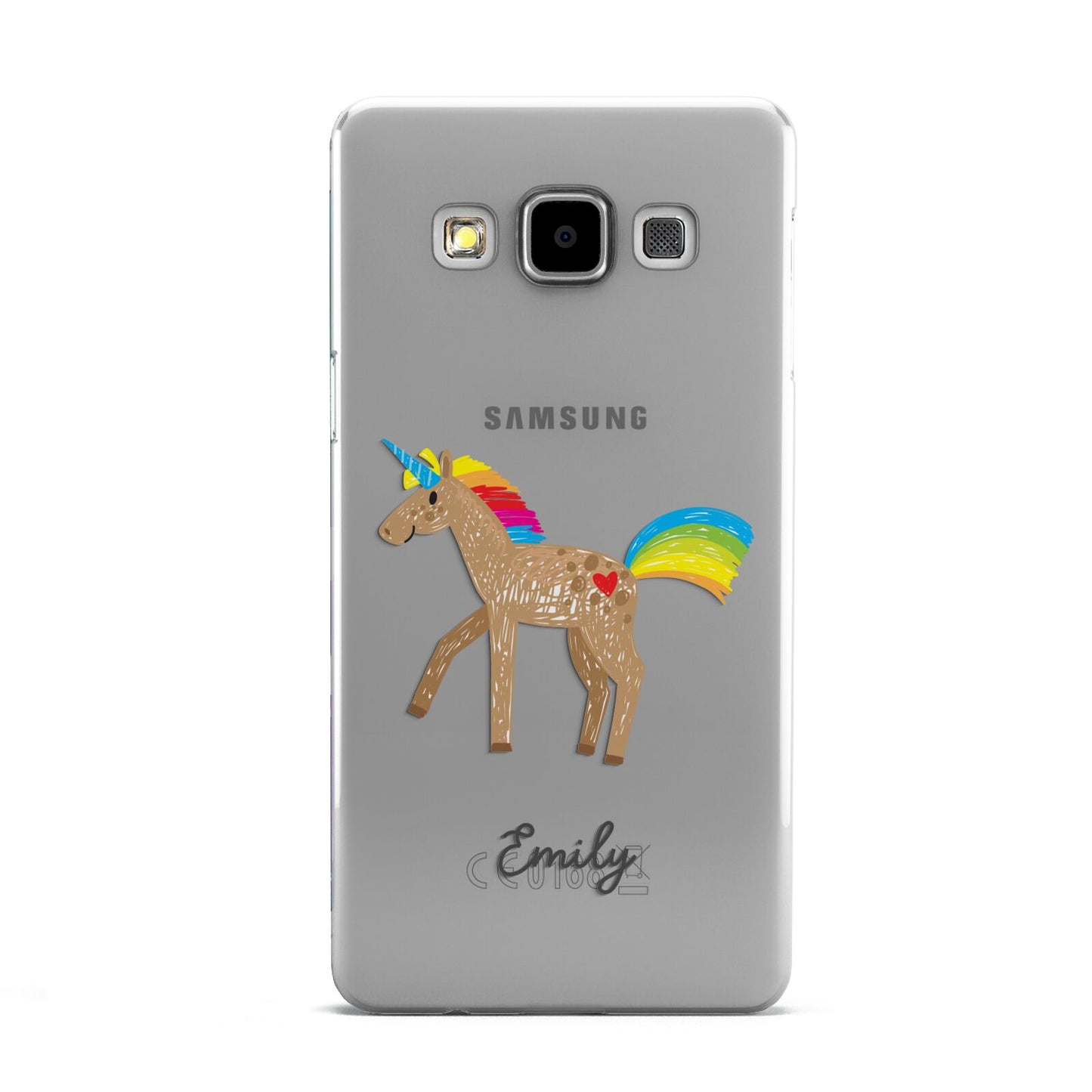 Personalised Unicorn with Name Samsung Galaxy A5 Case