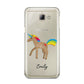 Personalised Unicorn with Name Samsung Galaxy A8 2016 Case