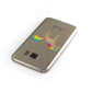 Personalised Unicorn with Name Samsung Galaxy Case Front Close Up