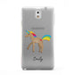 Personalised Unicorn with Name Samsung Galaxy Note 3 Case