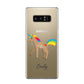Personalised Unicorn with Name Samsung Galaxy Note 8 Case