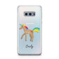 Personalised Unicorn with Name Samsung Galaxy S10E Case