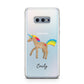 Personalised Unicorn with Name Samsung Galaxy S10E Case