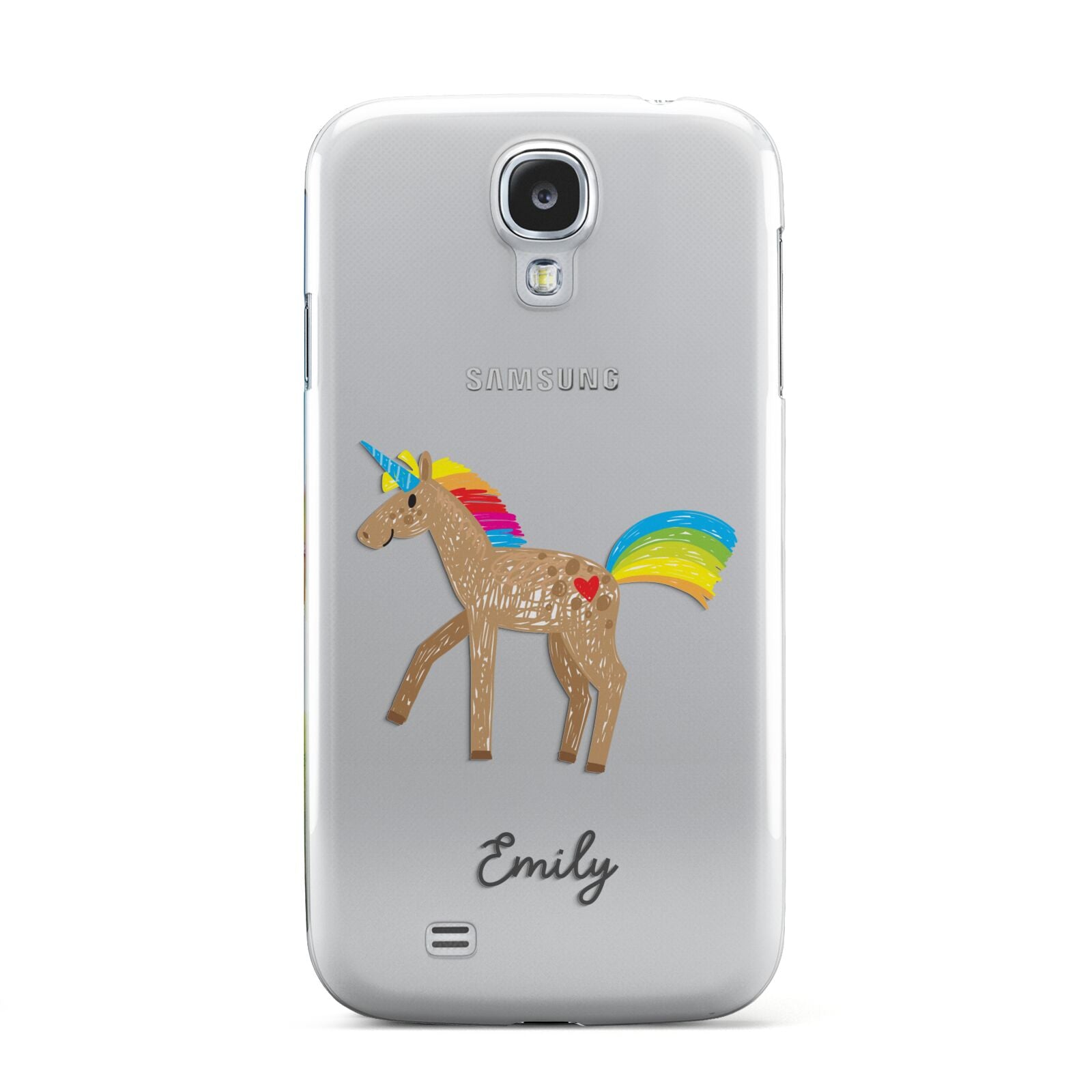 Personalised Unicorn with Name Samsung Galaxy S4 Case