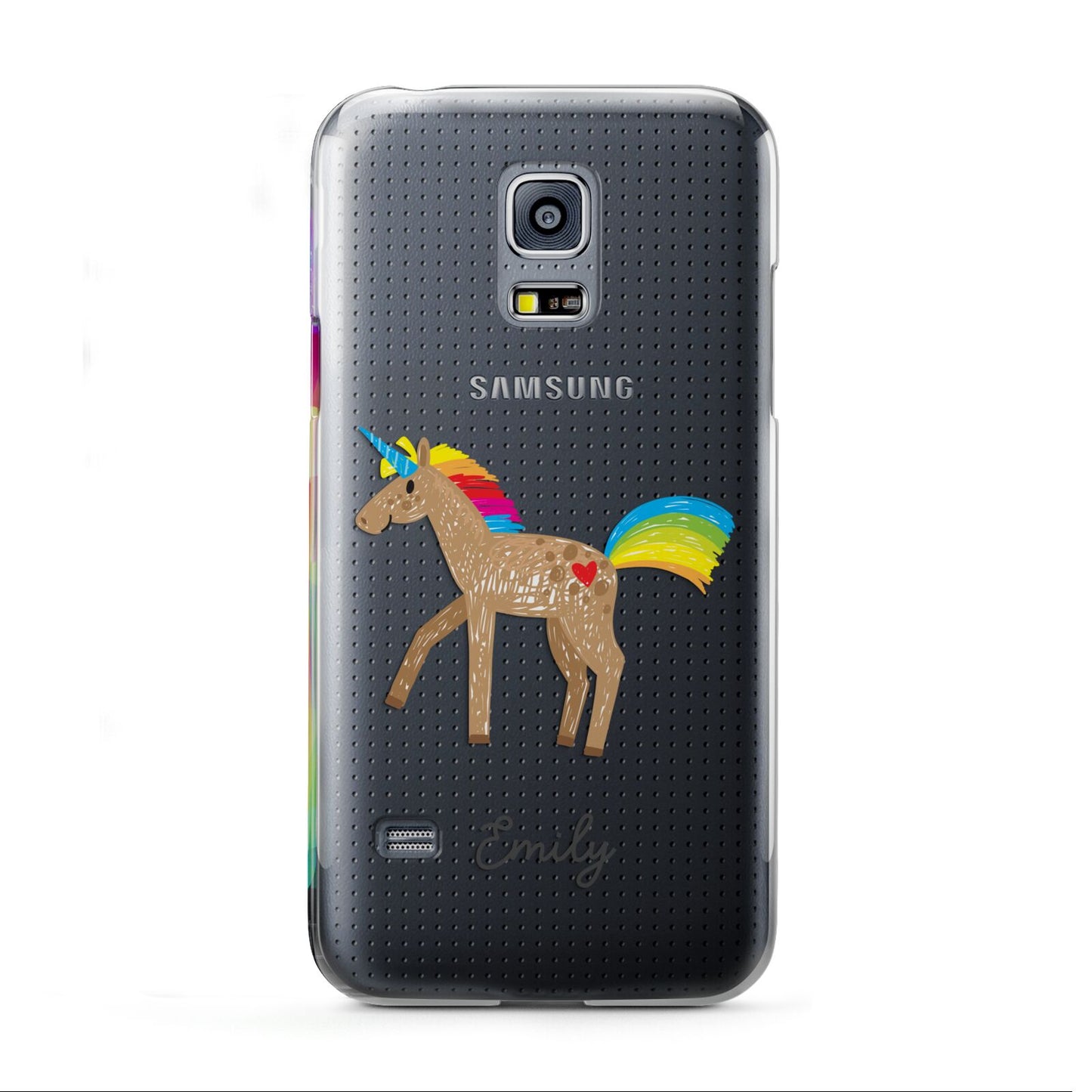 Personalised Unicorn with Name Samsung Galaxy S5 Mini Case
