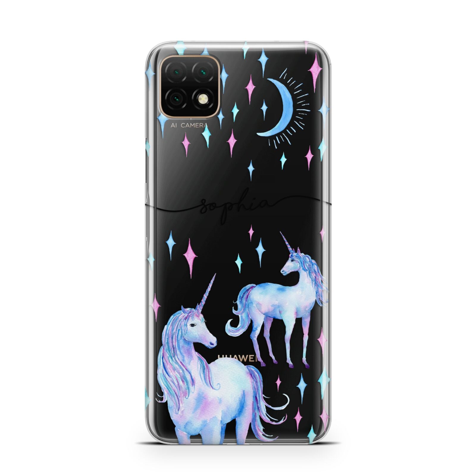Personalised Unicorns Huawei Enjoy 20 Phone Case