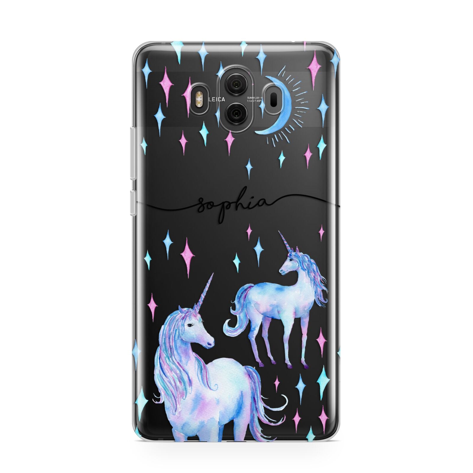 Personalised Unicorns Huawei Mate 10 Protective Phone Case