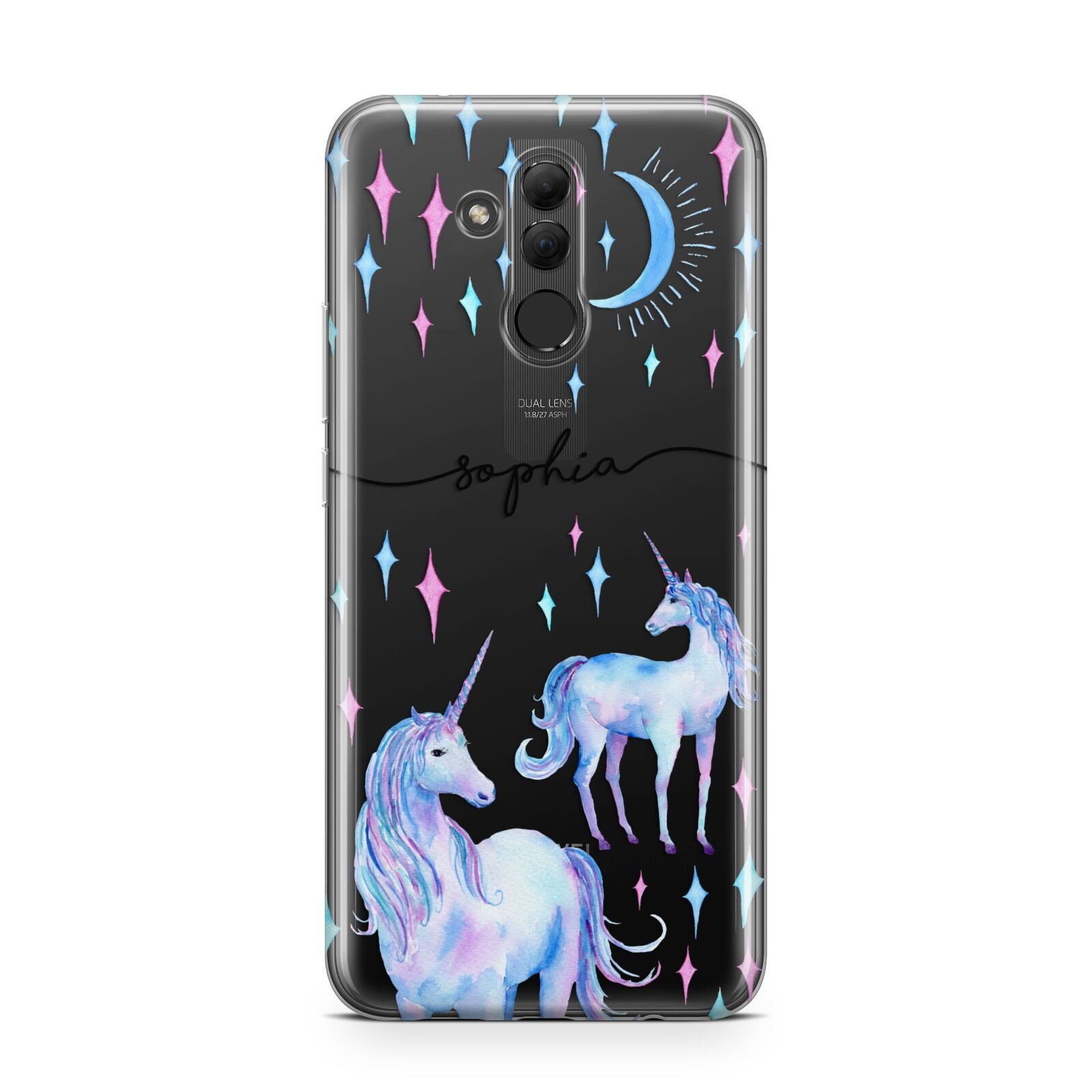 Personalised Unicorns Huawei Mate 20 Lite