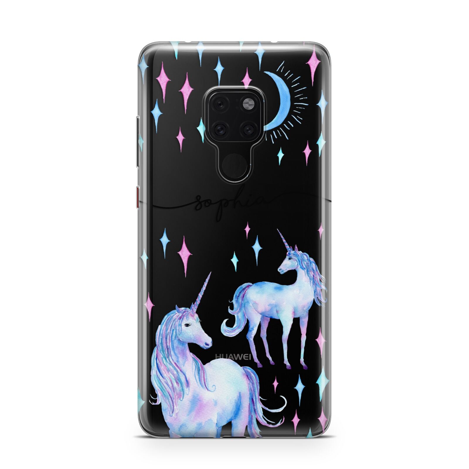Personalised Unicorns Huawei Mate 20 Phone Case