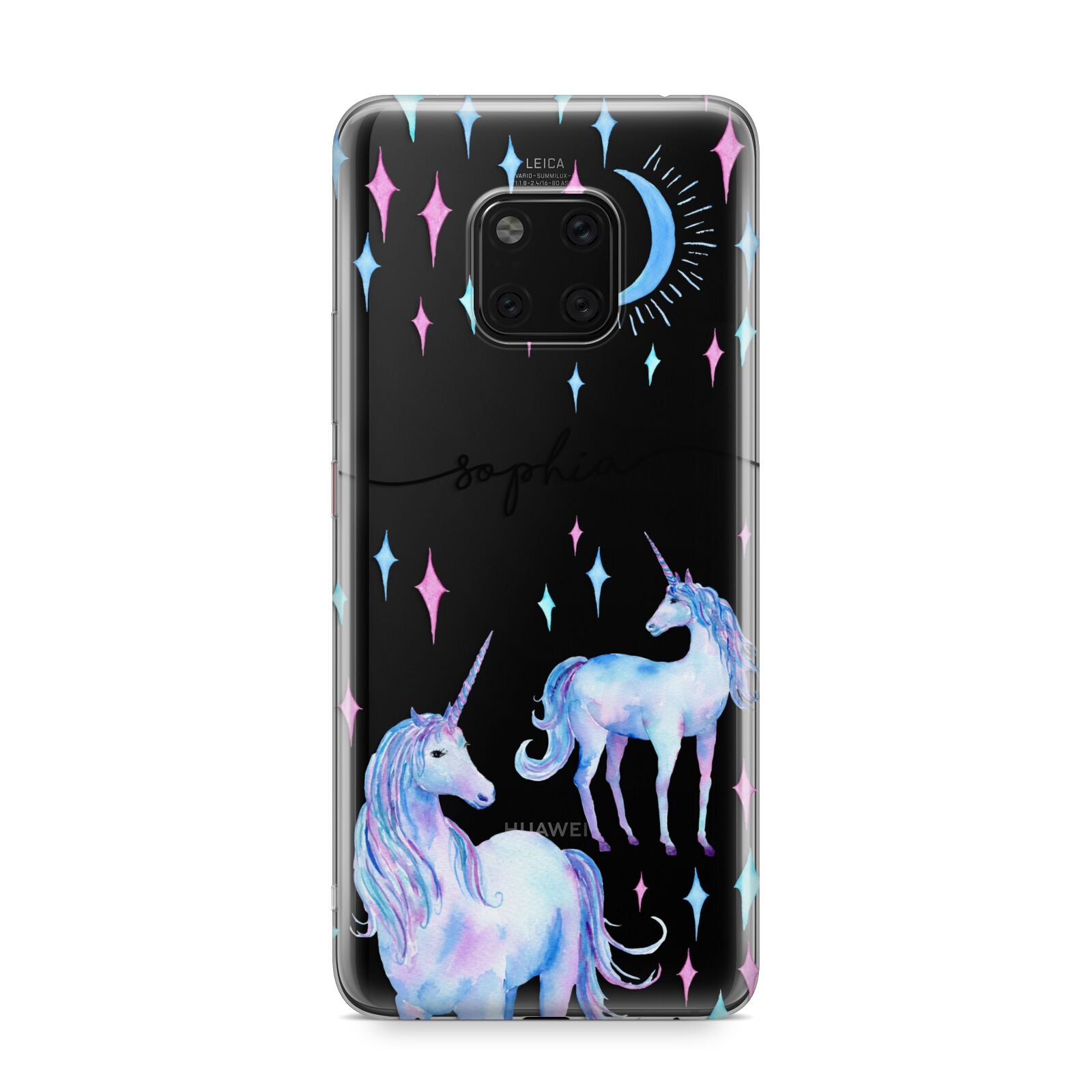 Personalised Unicorns Huawei Mate 20 Pro Phone Case