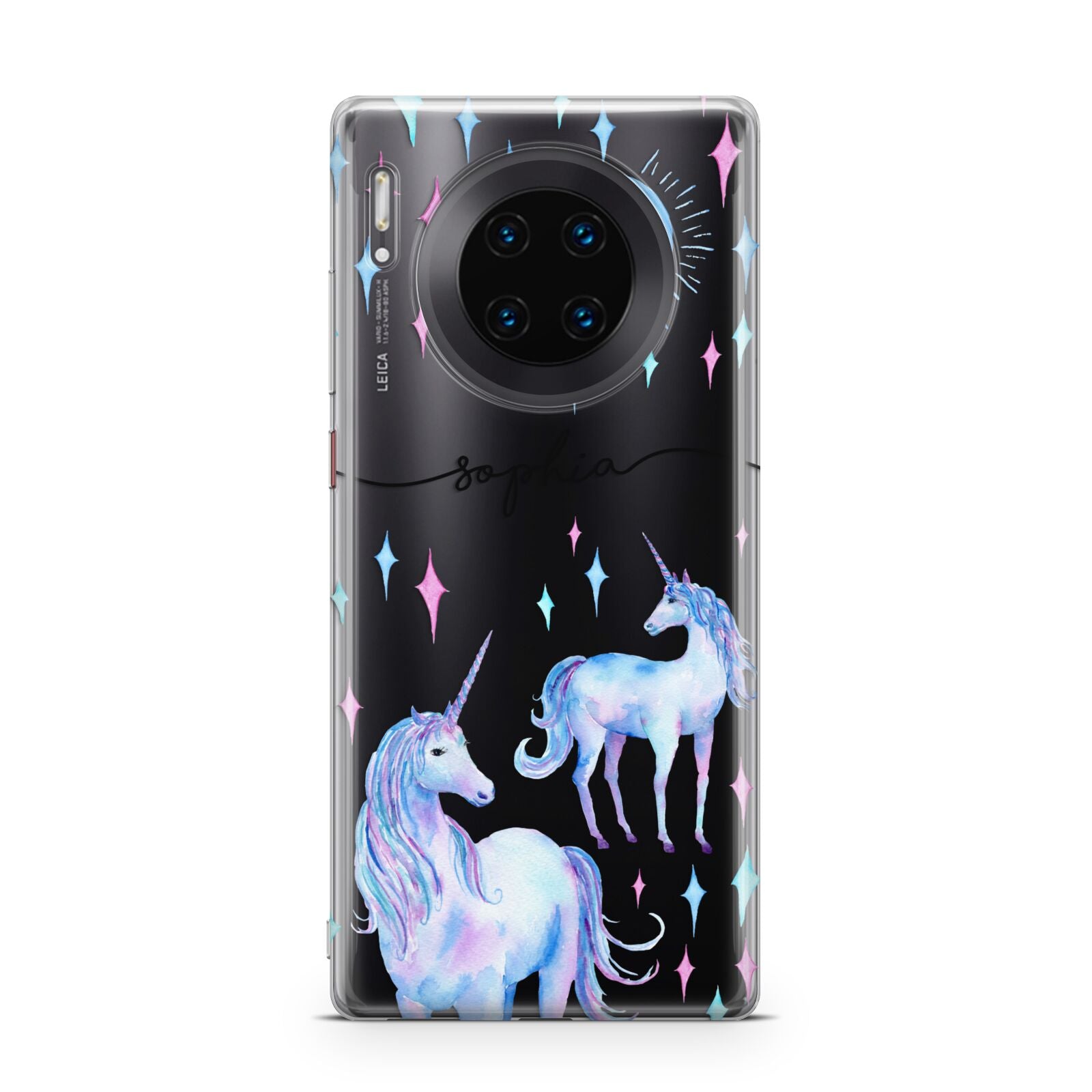 Personalised Unicorns Huawei Mate 30 Pro Phone Case