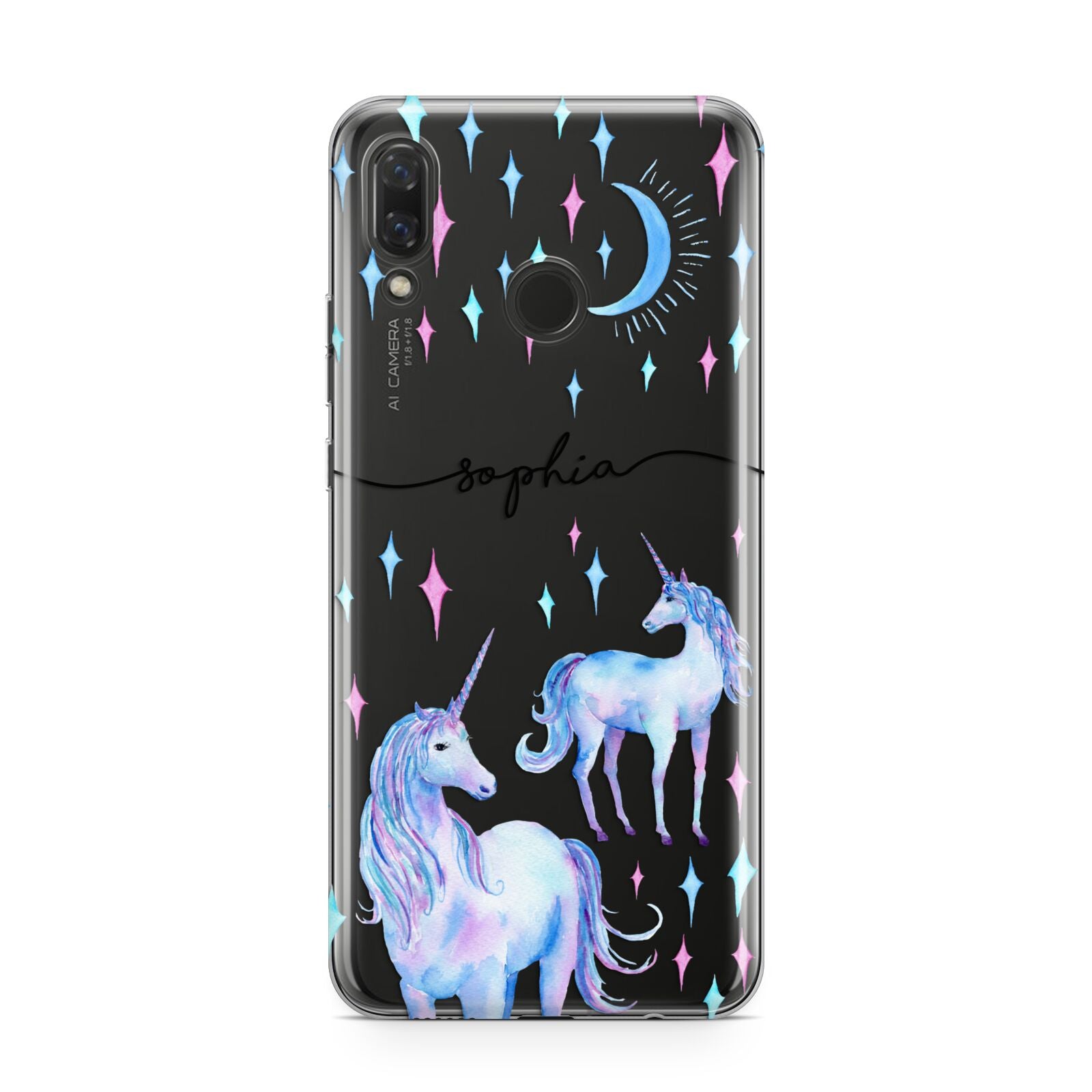 Personalised Unicorns Huawei Nova 3 Phone Case