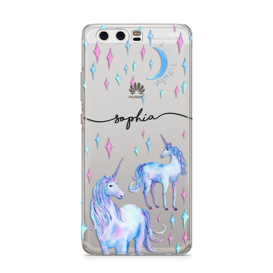 Personalised Unicorns Huawei P10 Phone Case