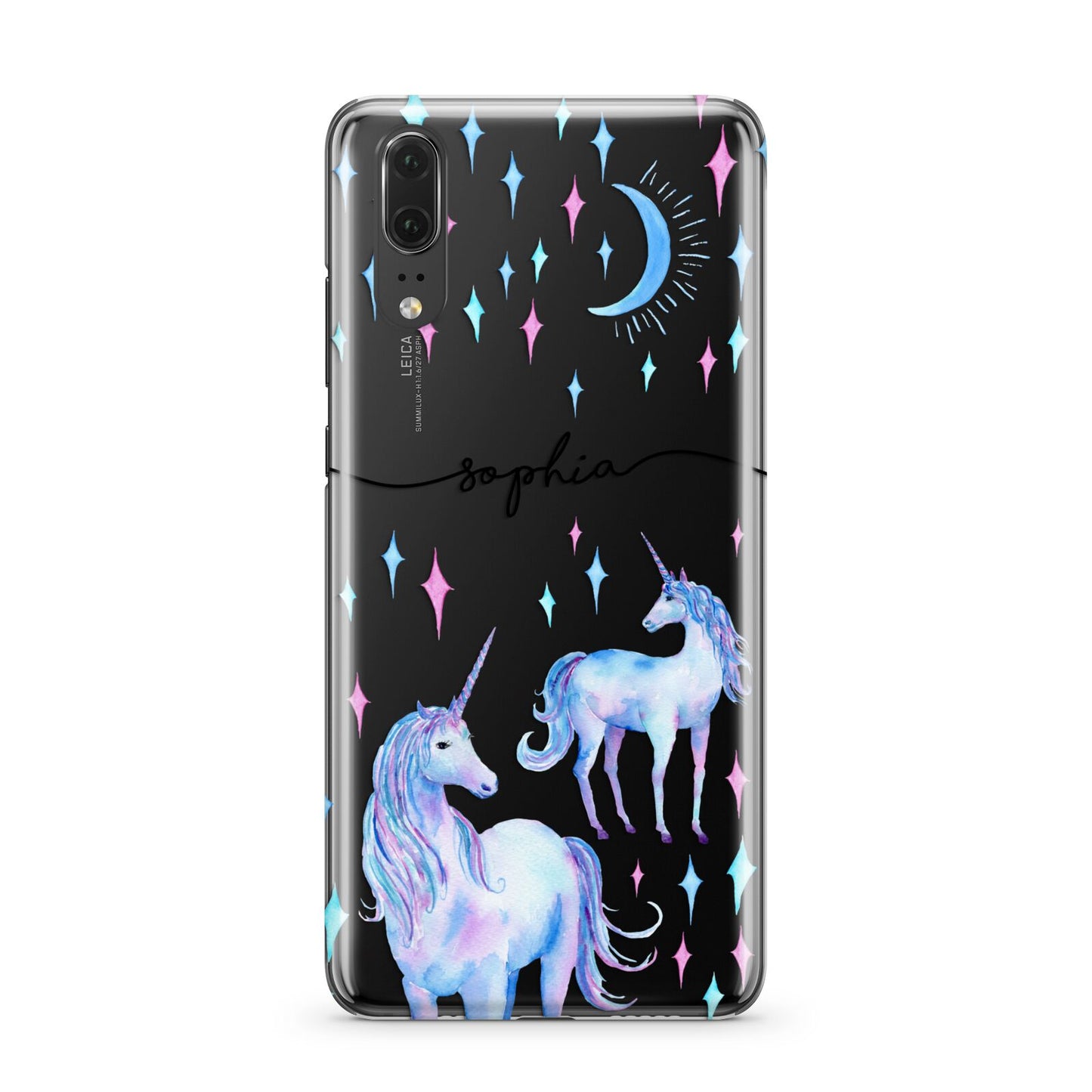 Personalised Unicorns Huawei P20 Phone Case