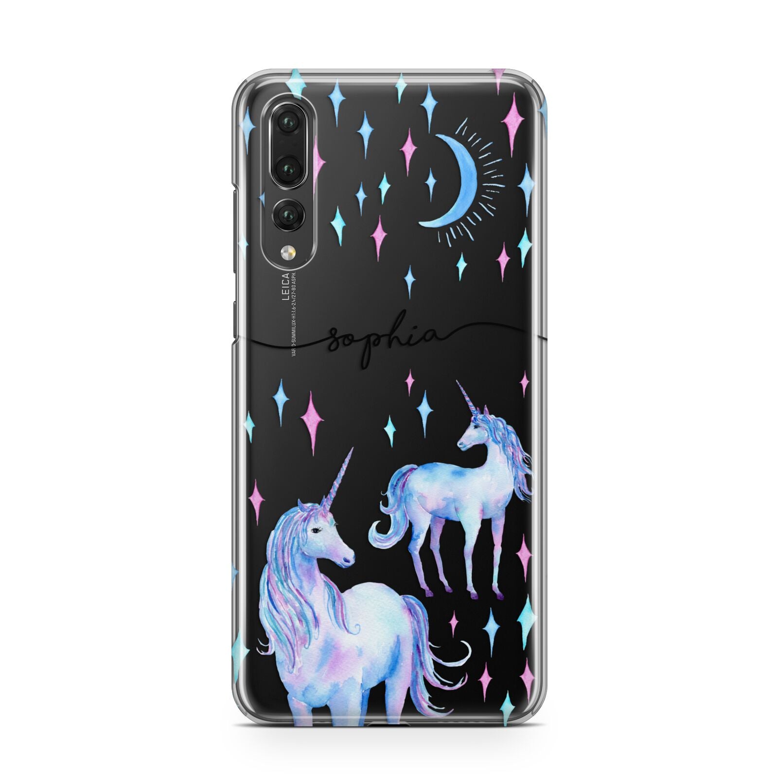 Personalised Unicorns Huawei P20 Pro Phone Case