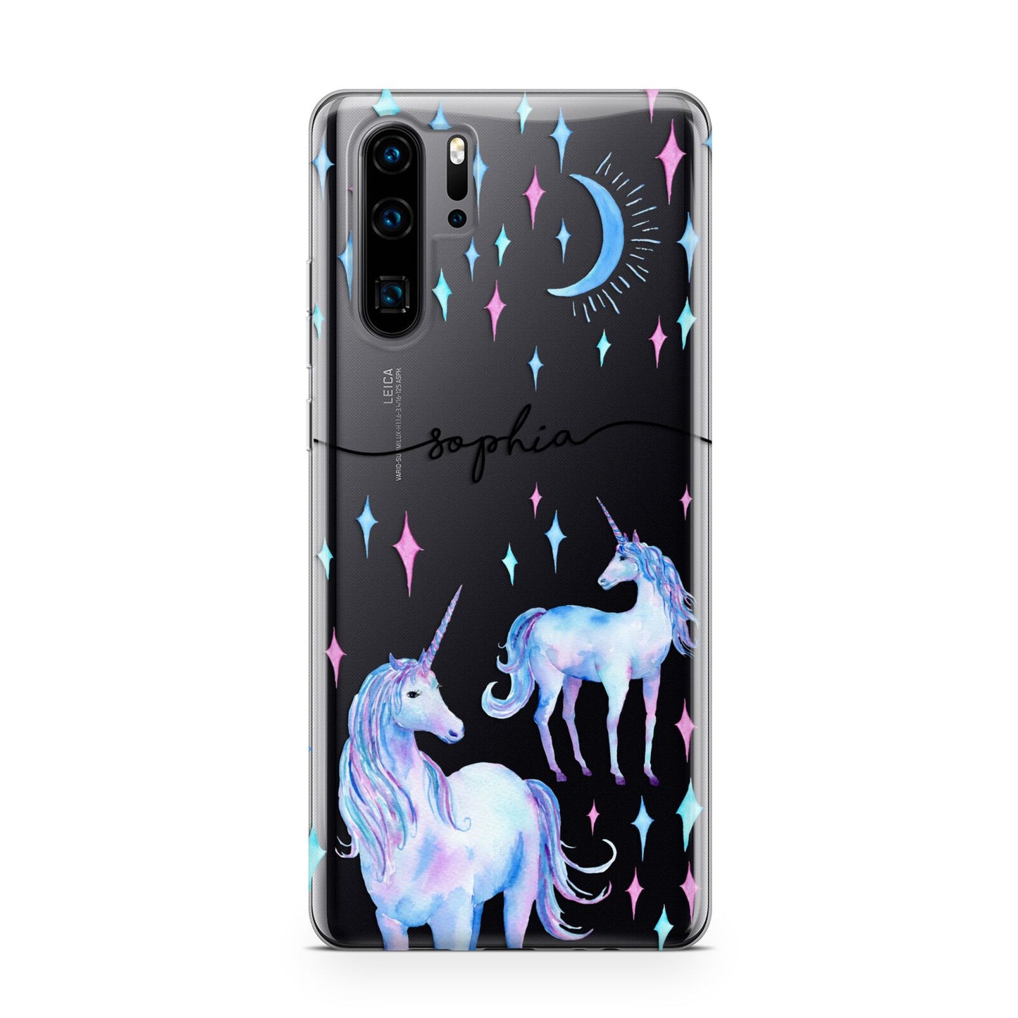 Personalised Unicorns Huawei P30 Pro Phone Case