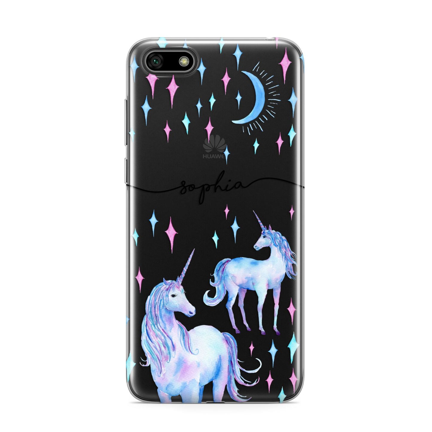 Personalised Unicorns Huawei Y5 Prime 2018 Phone Case