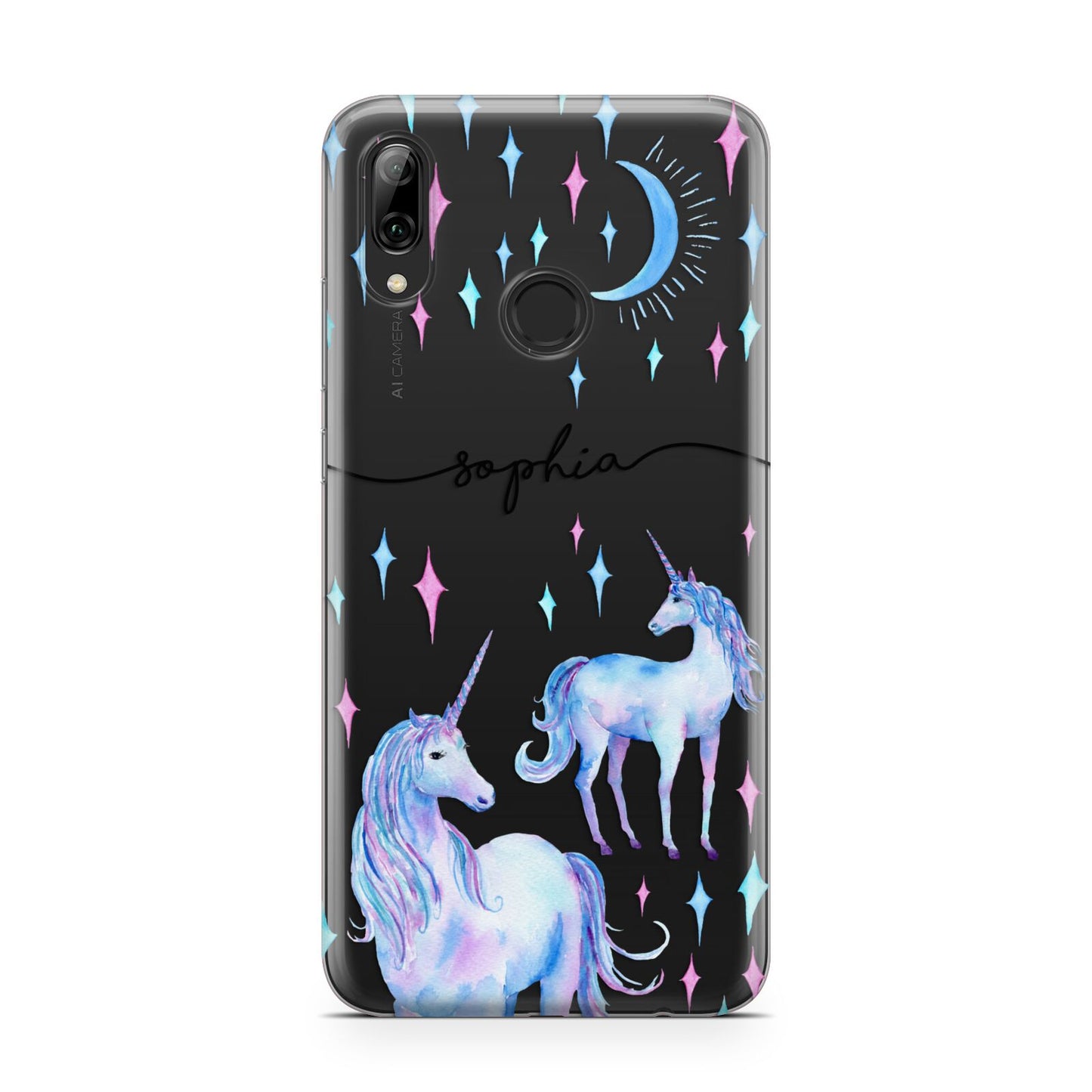 Personalised Unicorns Huawei Y7 2019