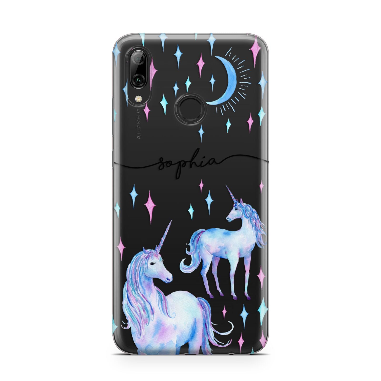 Personalised Unicorns Huawei Y7 2019
