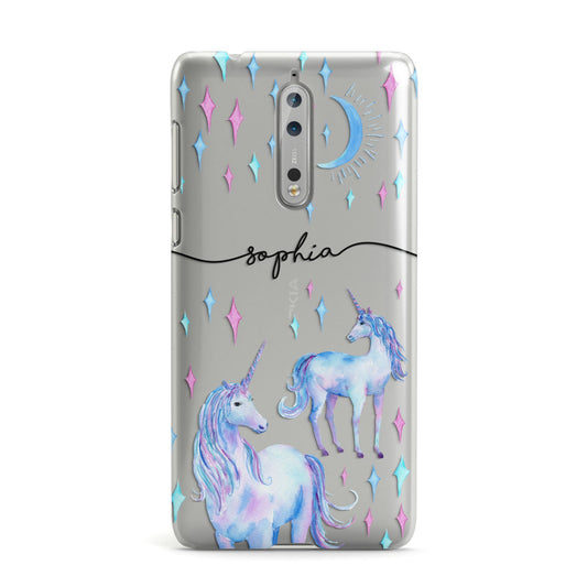 Personalised Unicorns Nokia Case