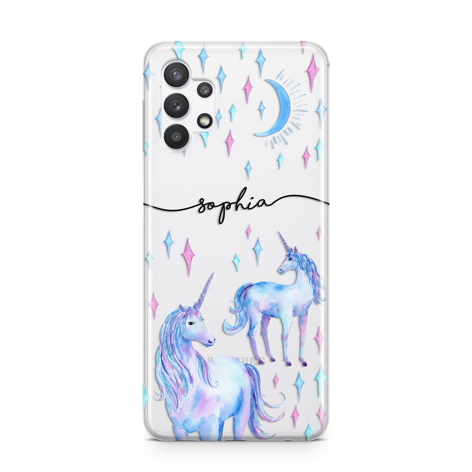 Personalised Unicorns Samsung A32 5G Case