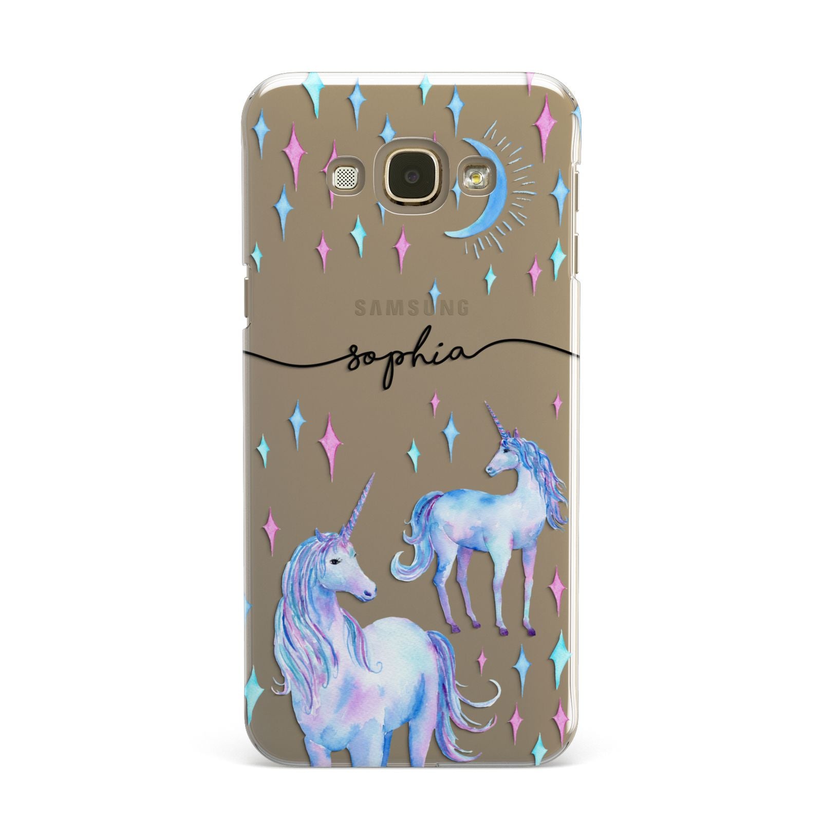 Personalised Unicorns Samsung Galaxy A8 Case
