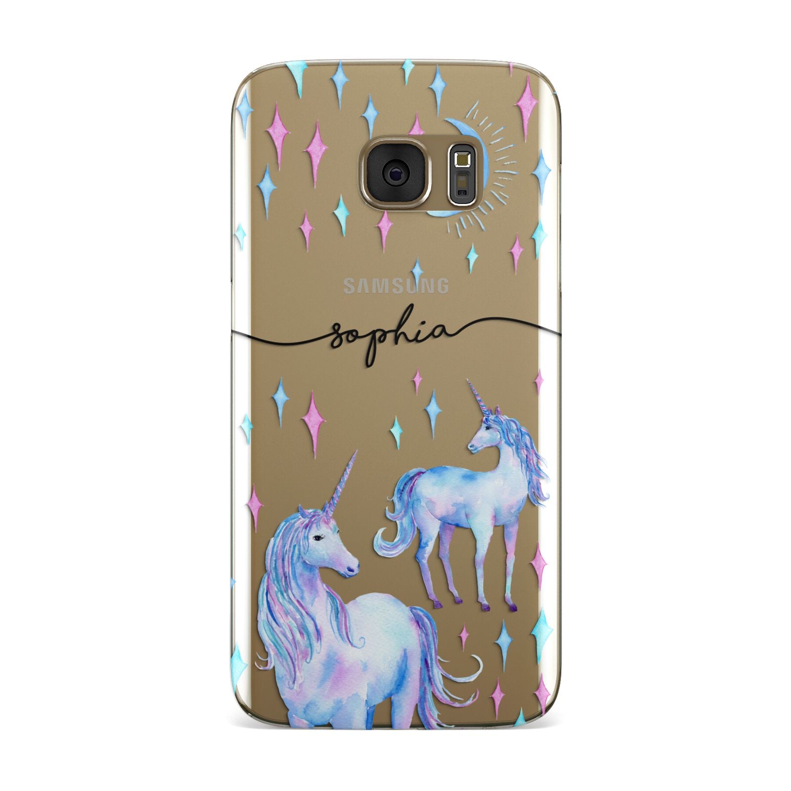 Personalised Unicorns Samsung Galaxy Case