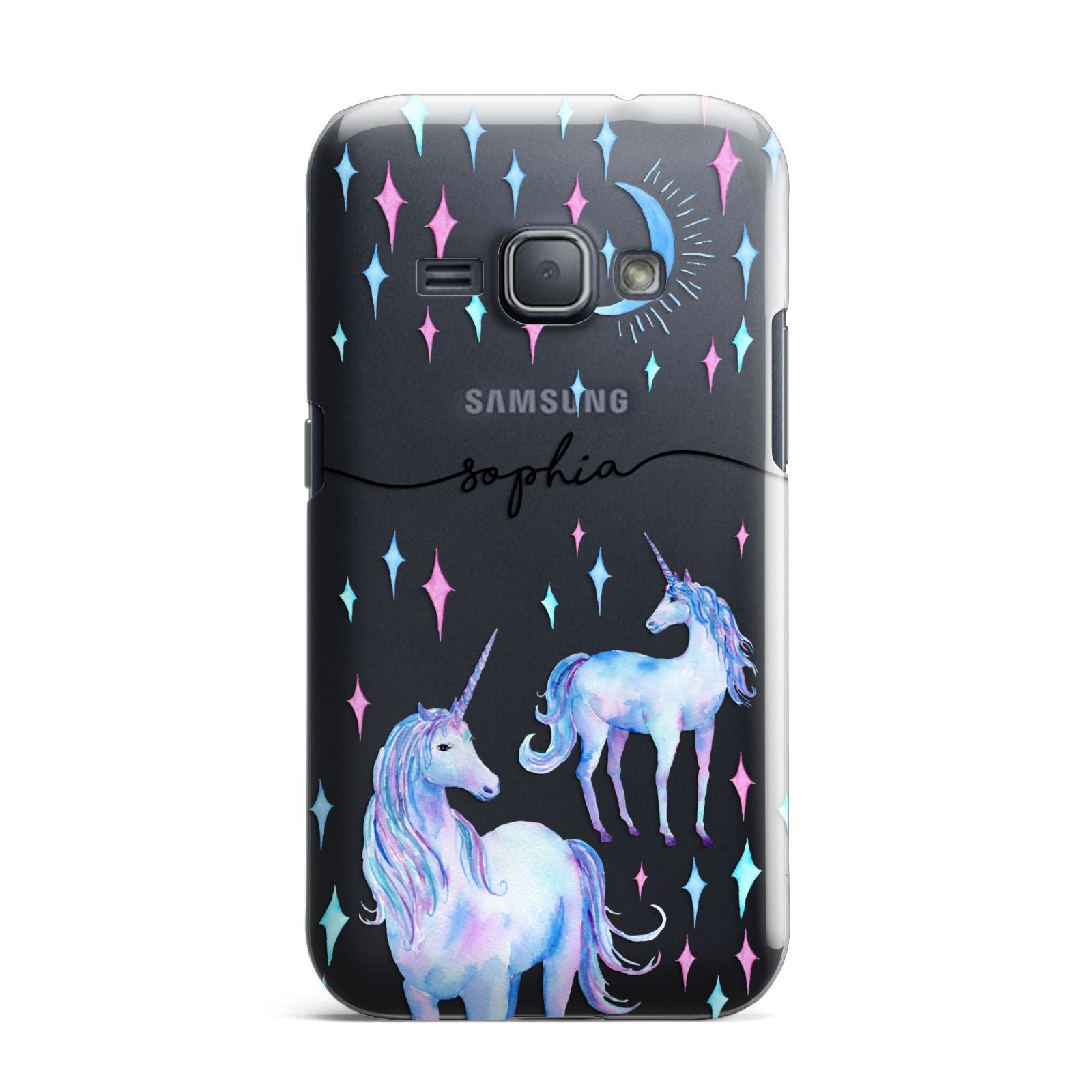 Personalised Unicorns Samsung Galaxy J1 2016 Case