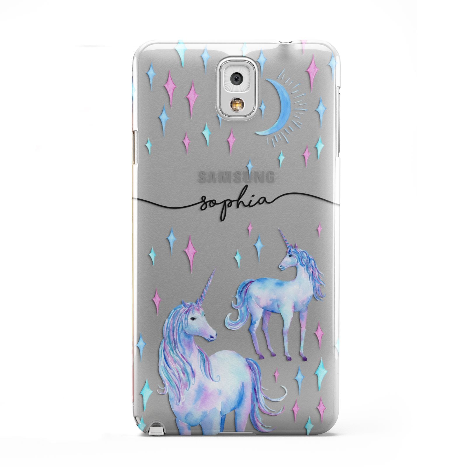 Personalised Unicorns Samsung Galaxy Note 3 Case