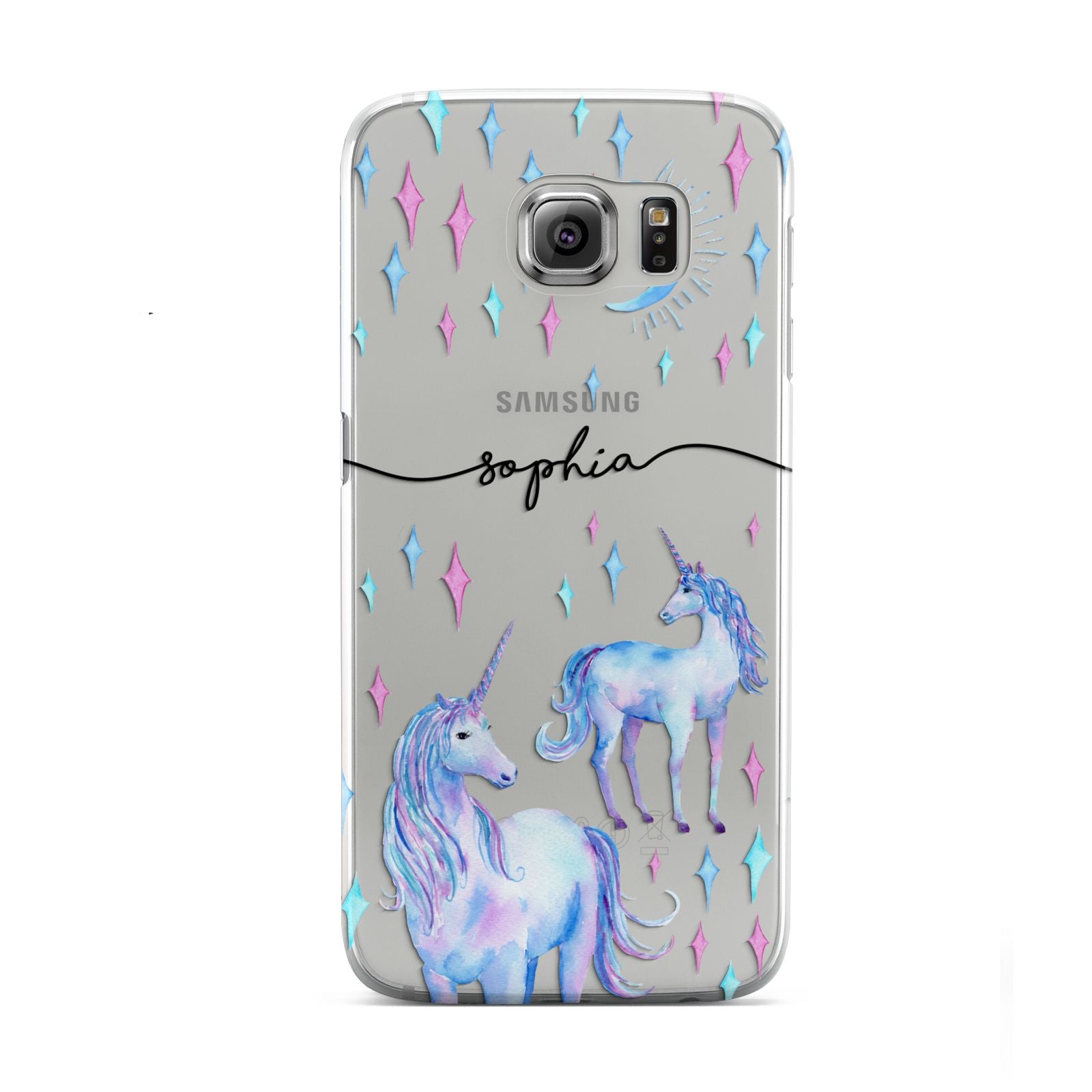 Personalised Unicorns Samsung Galaxy S6 Case
