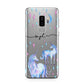 Personalised Unicorns Samsung Galaxy S9 Plus Case on Silver phone