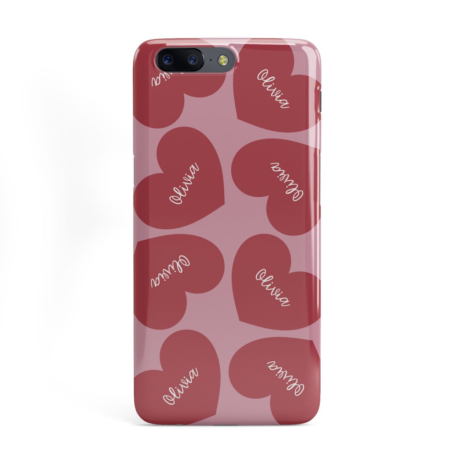 Personalised Valentine Heart OnePlus Case