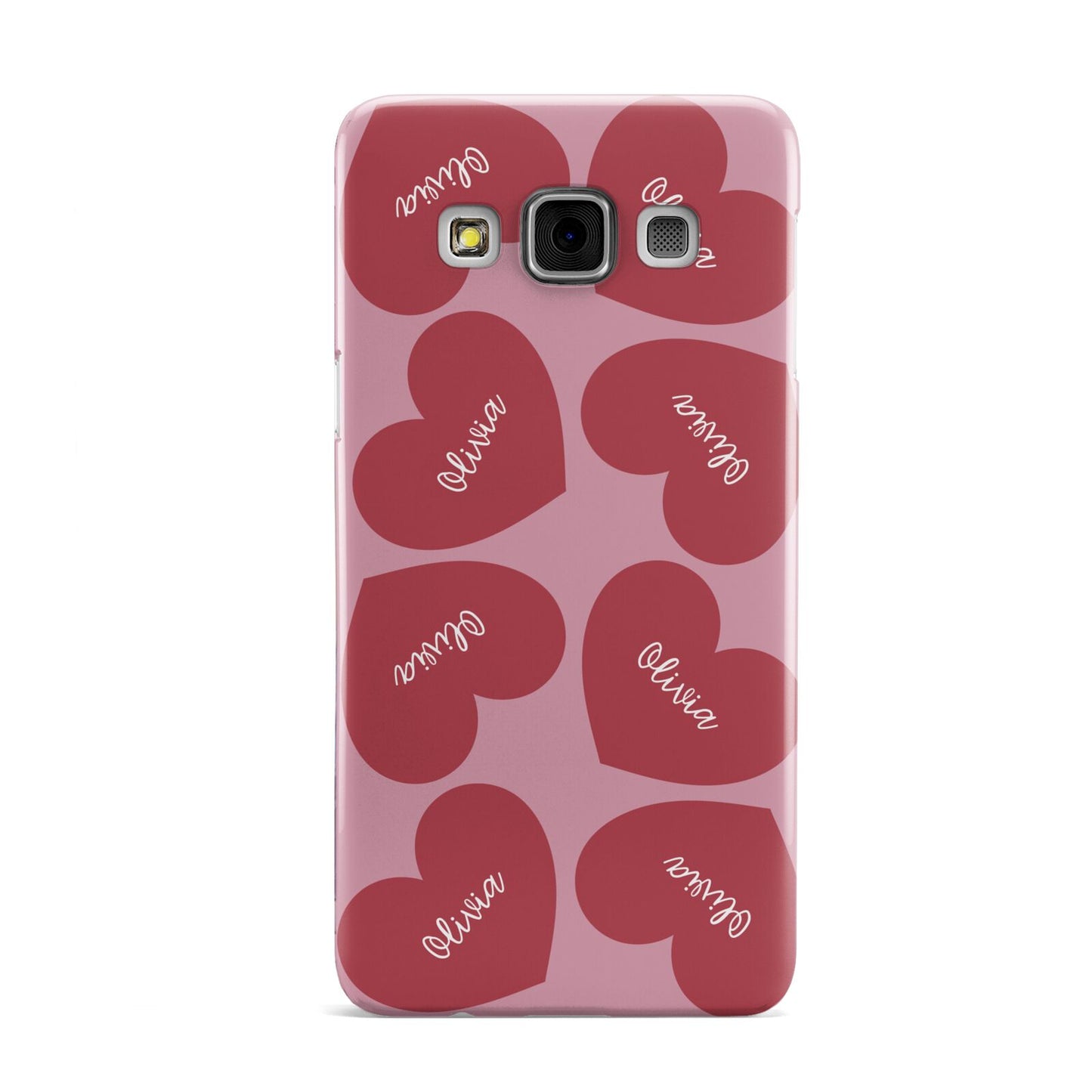 Personalised Valentine Heart Samsung Galaxy A3 Case