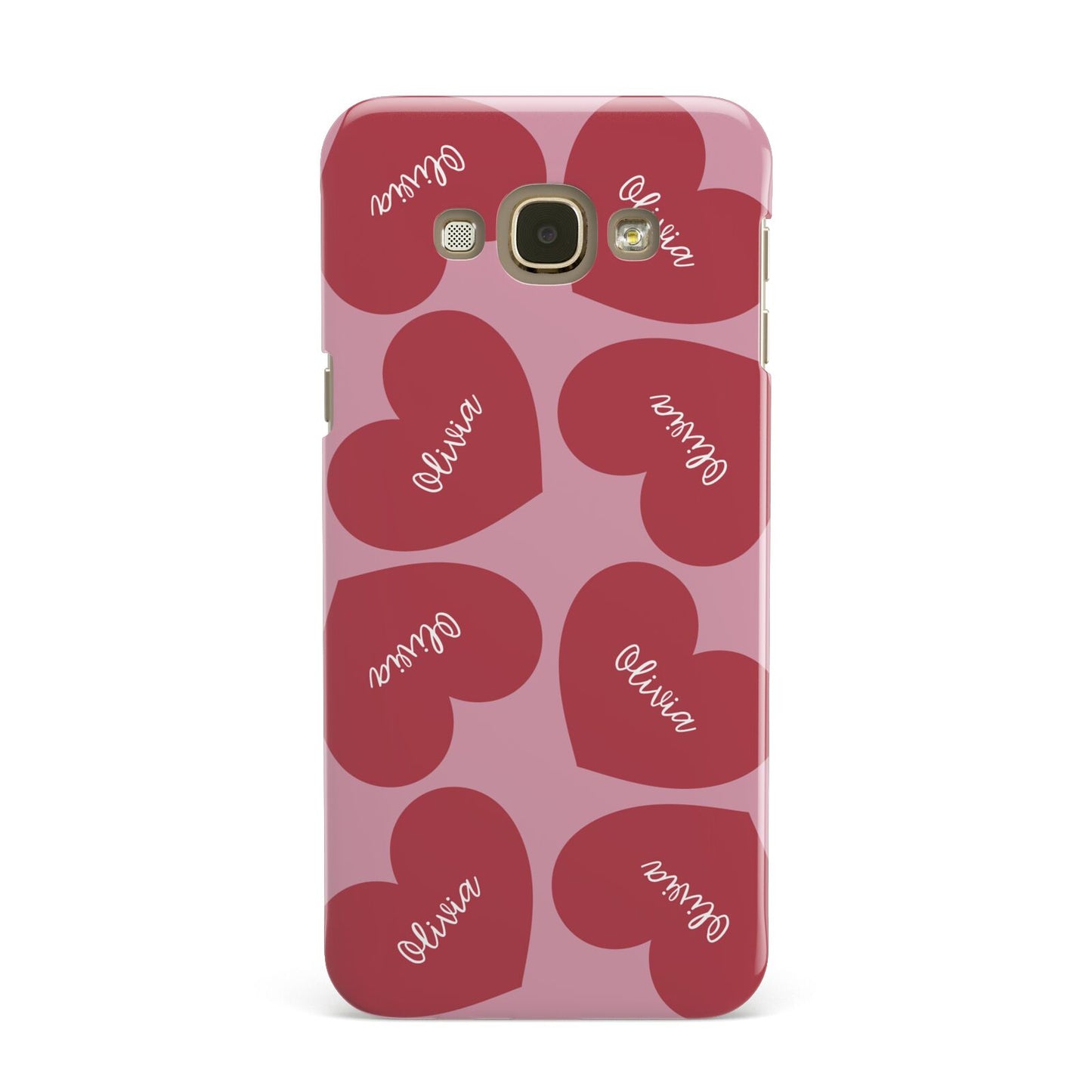 Personalised Valentine Heart Samsung Galaxy A8 Case