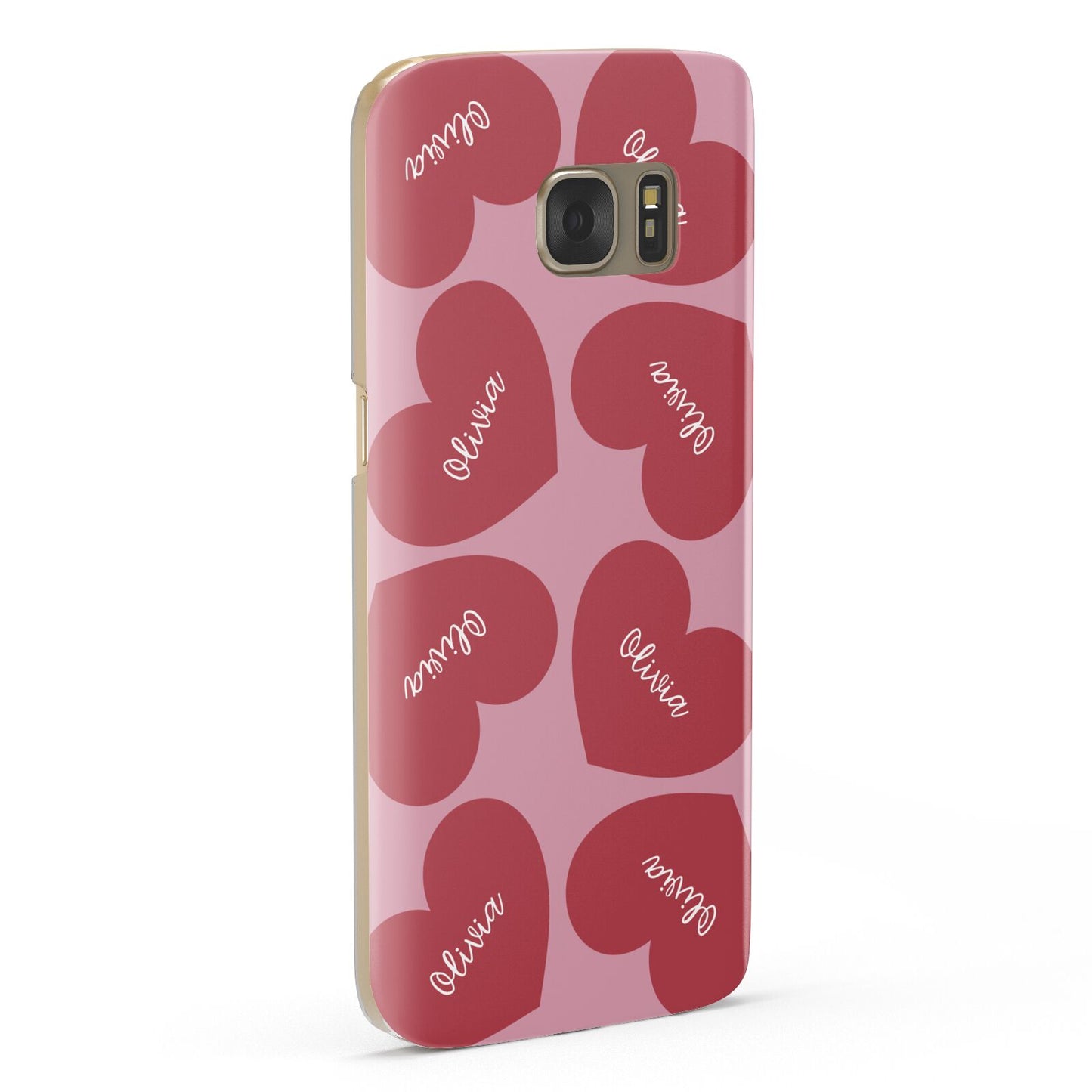 Personalised Valentine Heart Samsung Galaxy Case Fourty Five Degrees