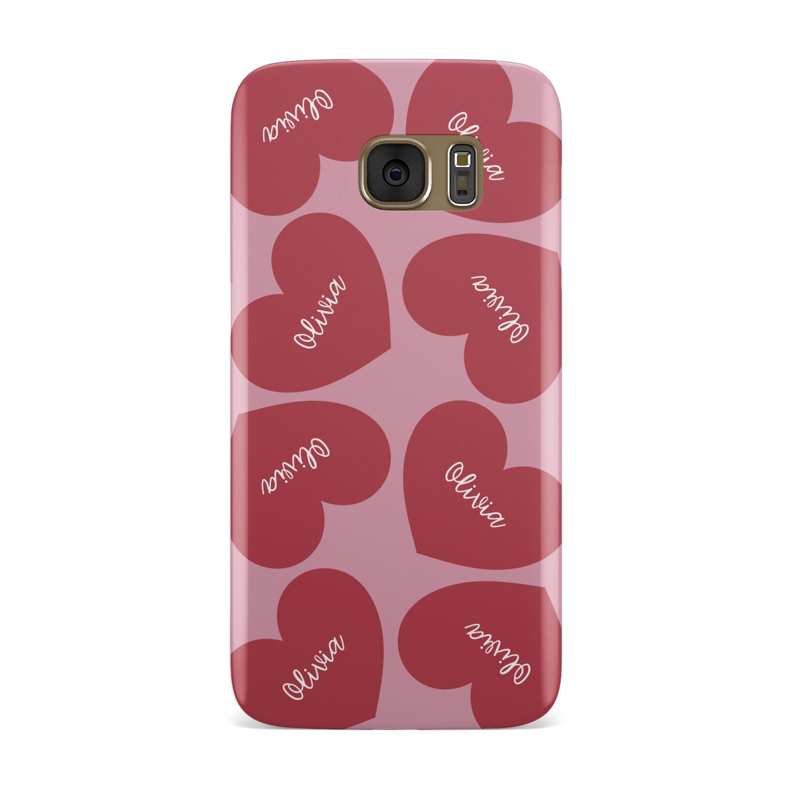 Personalised Valentine Heart Samsung Galaxy Case