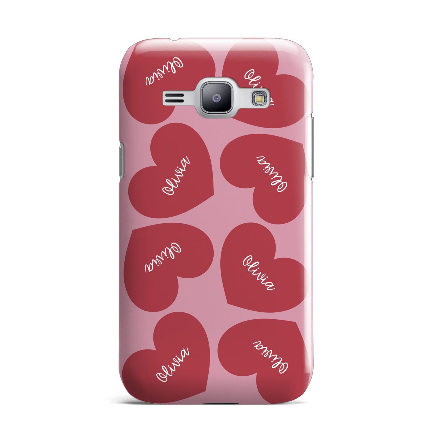 Personalised Valentine Heart Samsung Galaxy J1 2015 Case