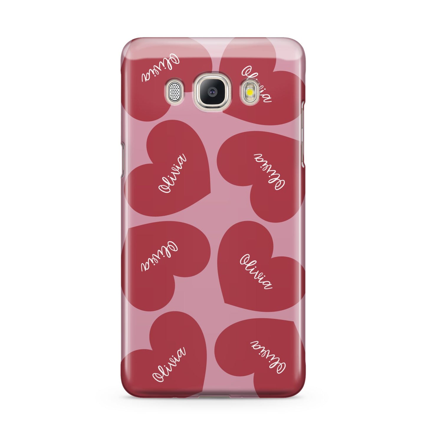 Personalised Valentine Heart Samsung Galaxy J5 2016 Case