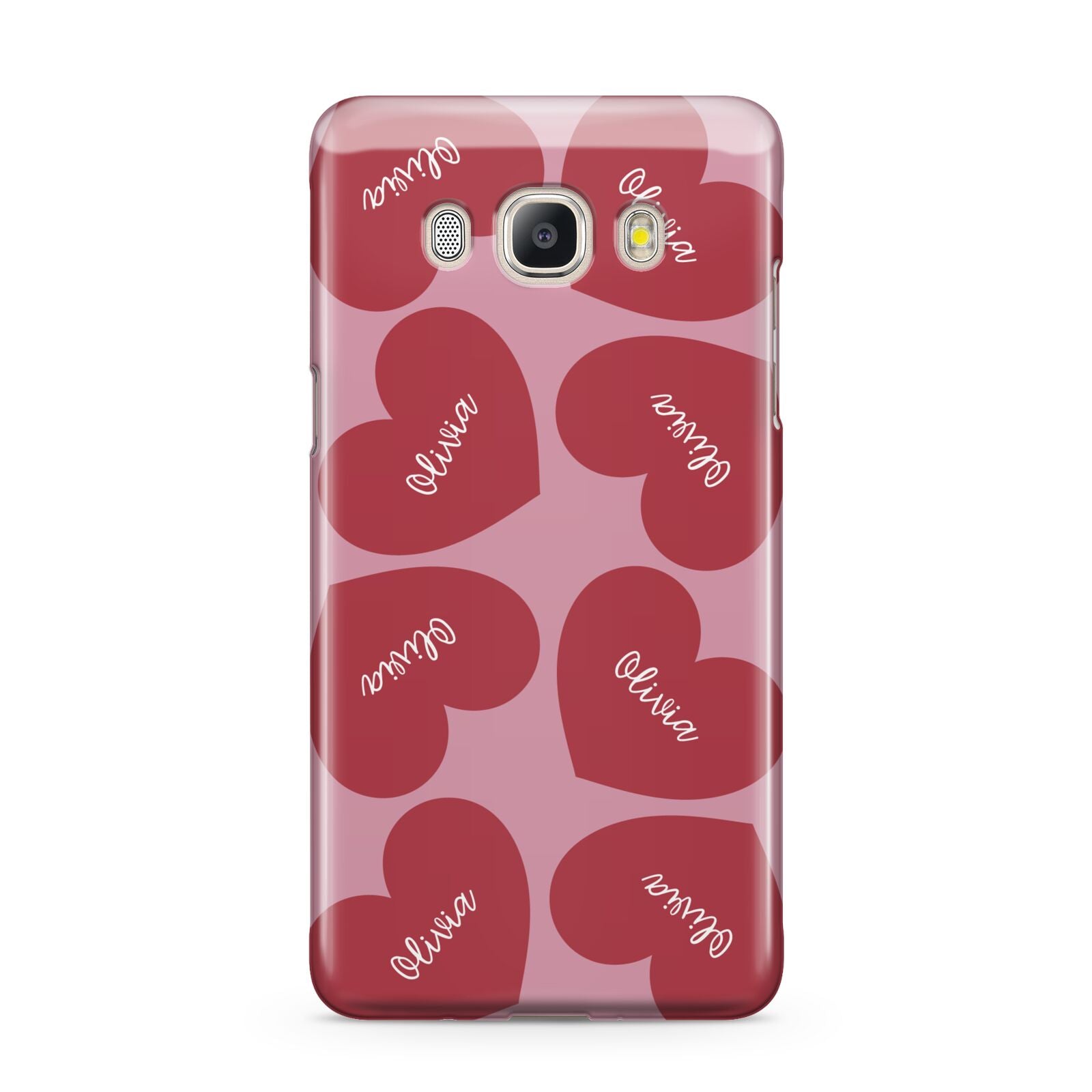 Personalised Valentine Heart Samsung Galaxy J5 2016 Case