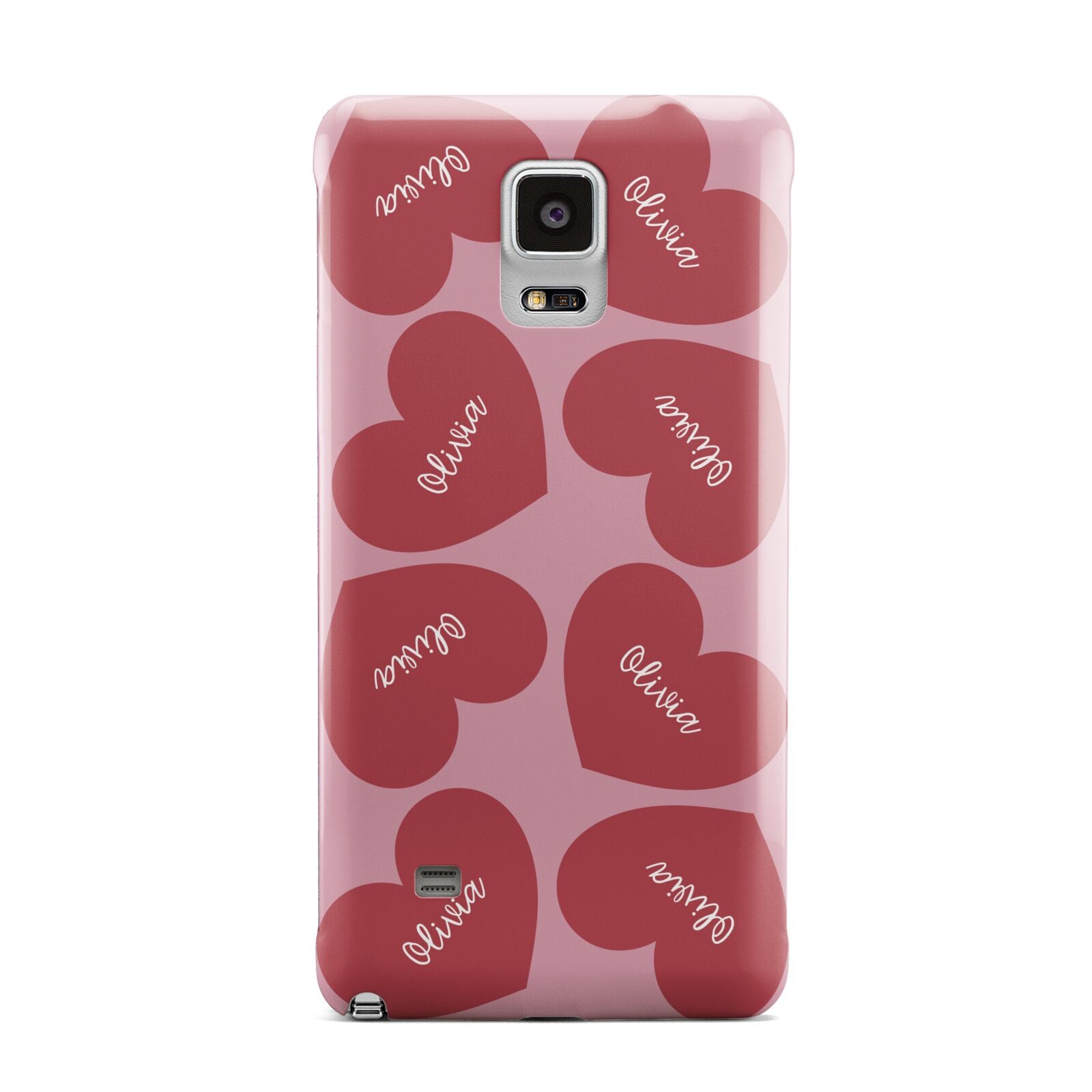 Personalised Valentine Heart Samsung Galaxy Note 4 Case