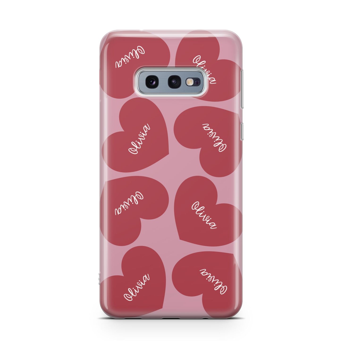 Personalised Valentine Heart Samsung Galaxy S10E Case