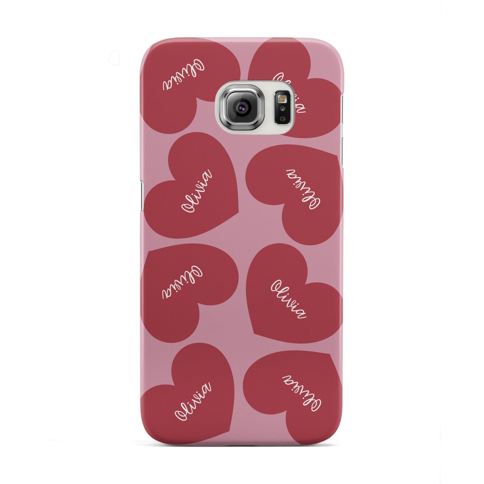 Personalised Valentine Heart Samsung Galaxy S6 Edge Case